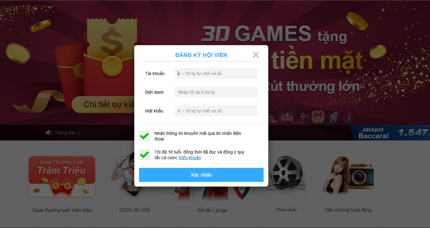 Hướng Dẫn Đăng Ký Kubet Trong 1 Phút Cho Tân thủ 3 Giao diện trang chủ Kubet với nút đăng ký Kubet nhanh chóng, hỗ trợ người chơi tạo tài khoản chỉ trong 1 phút